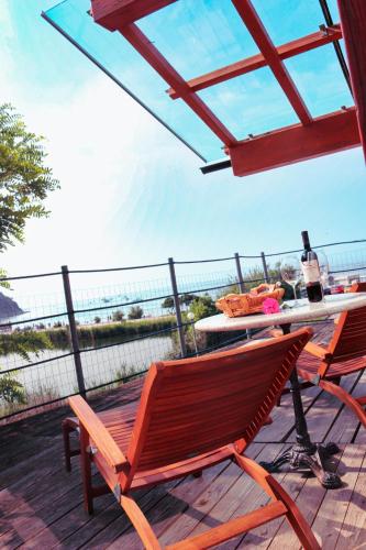 Piran Beach House Private Oasis Beachfront Apartment with a sea view terrace — 4-Star Luxury Hotel in Piran, Slovenia
