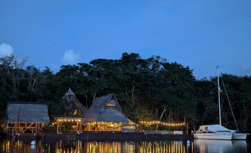 La Isla Dulce in Livingston, Guatemala