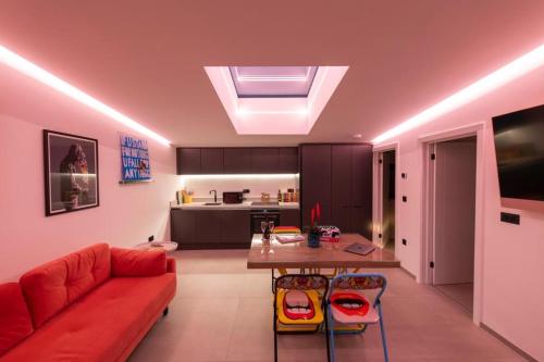 Modern design parking central of Christchurch in Christchurch, United Kingdom