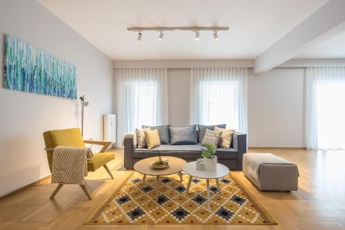Luxury Athens Living 3BR with Balcony — 4-Star Luxury Hotel in Athens, Greece