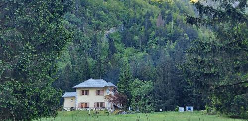Dom dr Klementa Juga v Lepeni in Bovec, Slovenia