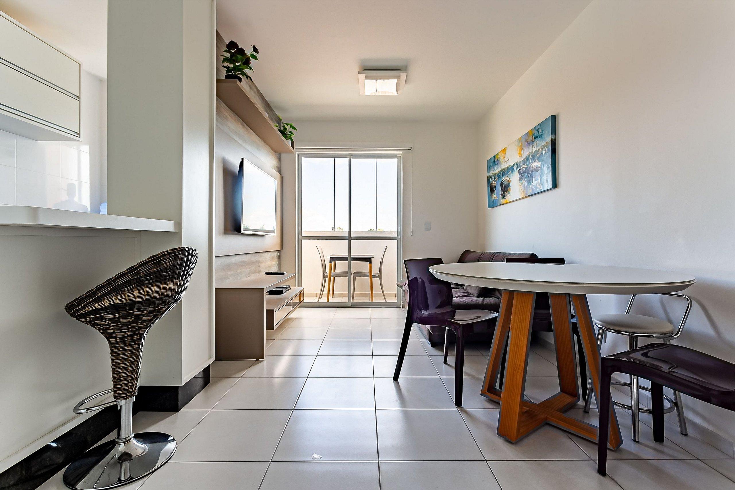 Apto com churrasqueira e sacada RPC306 - last minute hotel in Florianopolis