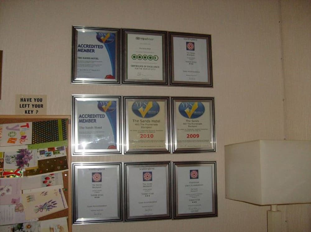 The Sands Hotel in Blackpool, United Kingdom