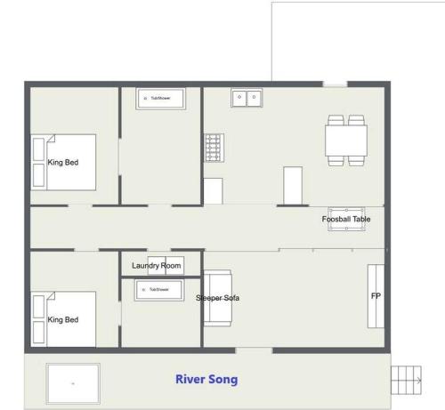 River Song Near River Hot Tub Foosball WIFI 560 FREE tickets each paid day - photo 32