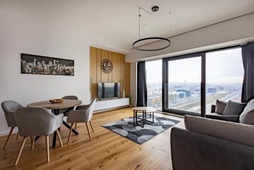 In The Sky Apartment West 65 Tower in Belgrade, Serbia