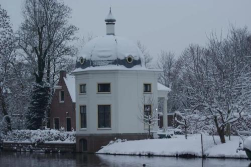 Historical house on river Vecht
