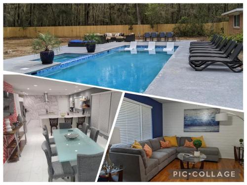 Spacious Retreat with Pool 15 min to Downtown in Savannah, United States