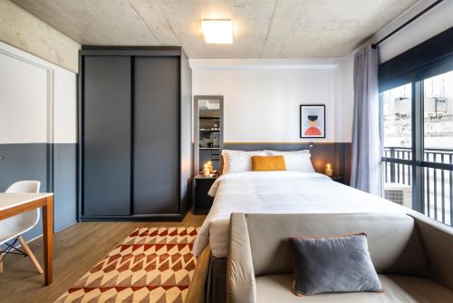 91 Design studio near Paulista — 4-Star Luxury Hotel in Sao Paulo, Brasil