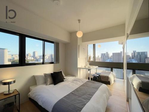 b hotel Nekoyard City Center Studio Secure & Close to Peace Park in Hiroshima, Japan