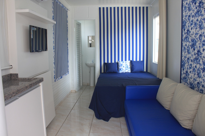 Eco Container Pousada - carbon neutral hotel in Florianopolis