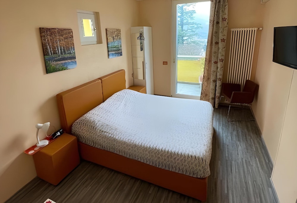 Montebello Lake in Lecco, Italy