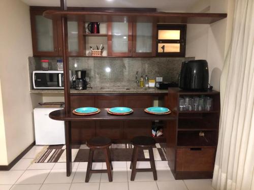 Flat completo a beira mar com vista exuberante no Blue Marlin Apartments — 4-Star Luxury Hotel in Natal, Brasil