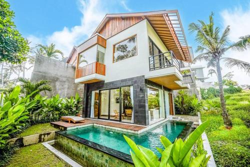 Villa Nyanyi Satu Serene 2BR Villa with Lush View 5 mins to Beach — 4-Star Luxury Hotel in Tabanan, Indonesia