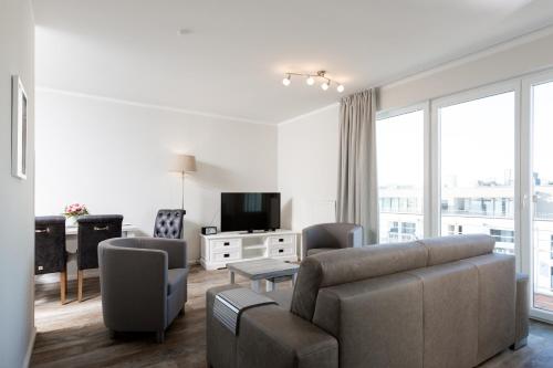 strandnahe FeWo mit 2 Schlafzimmern und Balkon Residenz Bel Vital Wohnung 45 Binz — 4-Star Luxury Hotel in Ostseebad Binz, Germany