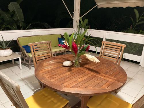 La Siguine in Gourbeyre, Guadeloupe