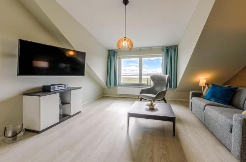 Seebadidylle 5 Sterne Ferienwohnung mit Blick auf den Saaler Bodden — 4-Star Luxury Hotel in Wustrow, Germany