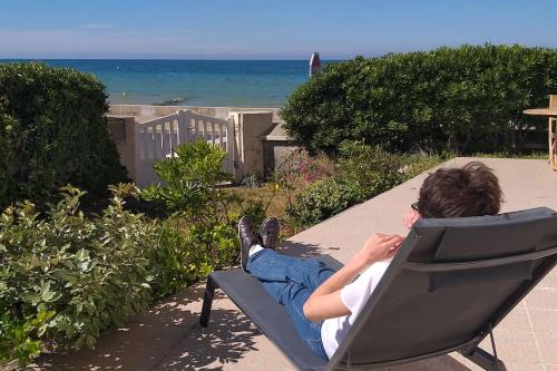 Vue exceptionnelle en front de mer 8 personnes in Ver-Sur-Mer, France