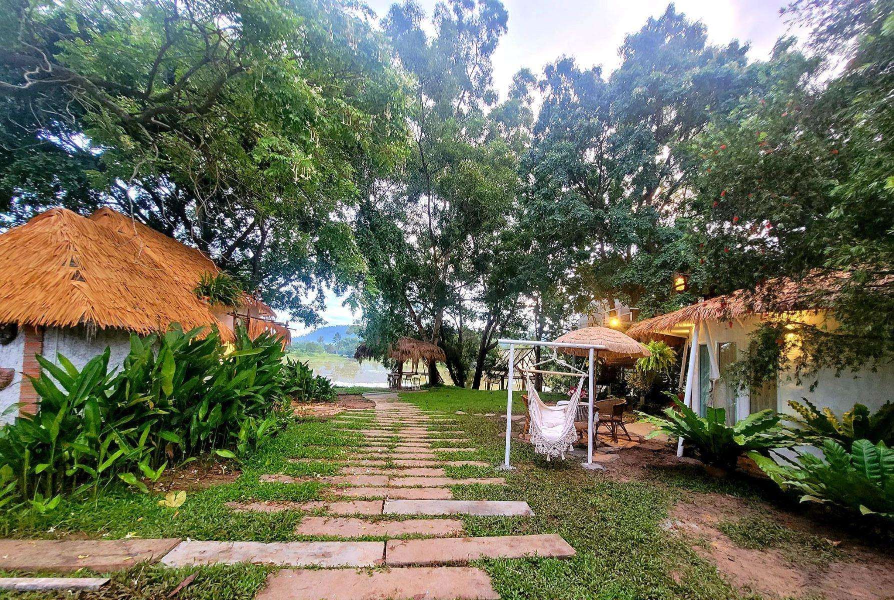 Rim Lagoon Wangnamkiew in Wang Nam Khiao, Thailand