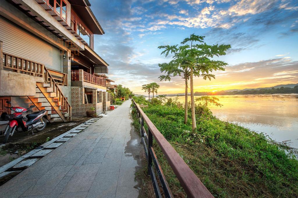 Chandra Varin Riverfront in Chiang Khan, Thailand