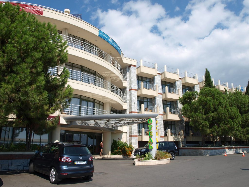 Aquapark in Alushta, Ukraine