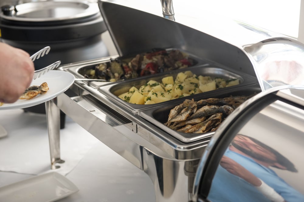 Breakfast buffet