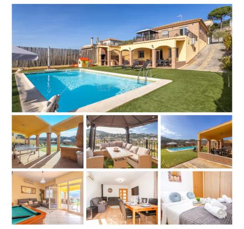 Villa Denis Lux Gran zona Exterior con Piscina — 4-Star Luxury Hotel in Lloret De Mar, Spain