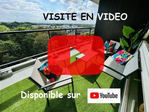 Superbe T5 10p 4chs Metro Tramway Terrasse Parking Visite En Video Sur Youtube 54otkqvzlwa — hotel in Croix