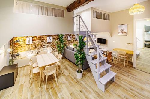 The Montesquieu Loft Spacious 6 People Saxe Gambetta — Lyon