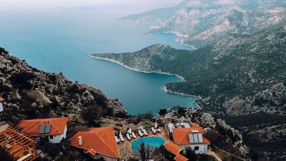 Yediburunlar Lighthouse in Fethiye, Turkey