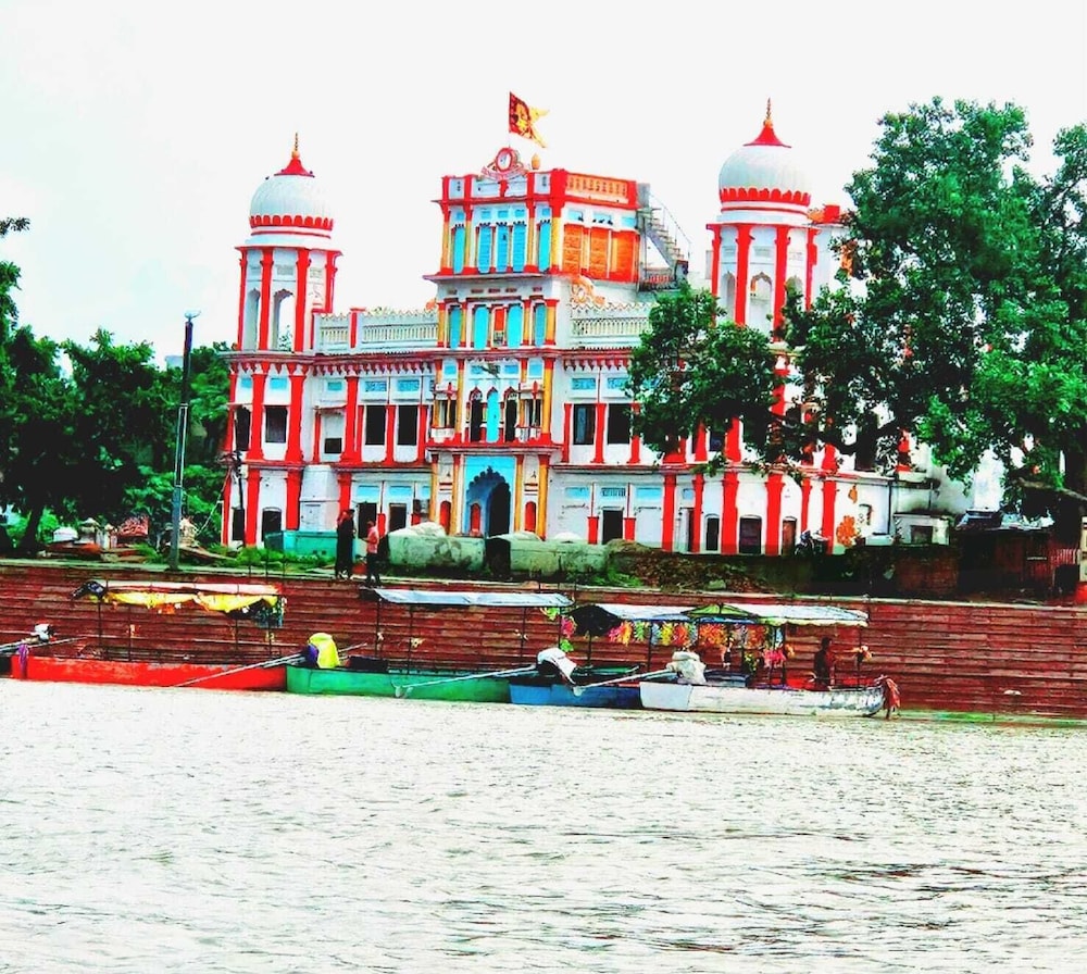 Saryu River View Kanchan Bhawan in Ajodhya, India