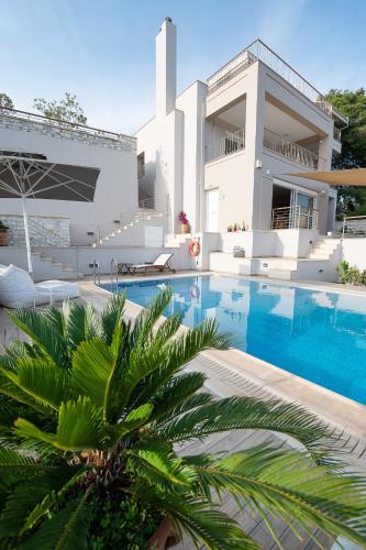 Kalavria Luxury Suites magnificent sea view of Poros — 4-Star Luxury Hotel in Poros, Greece