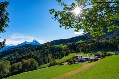 Bauernhof am Fuße des Untersbergs Vorderstiedler