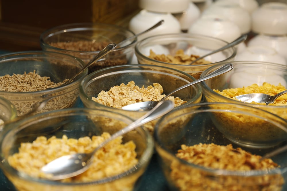 Breakfast buffet