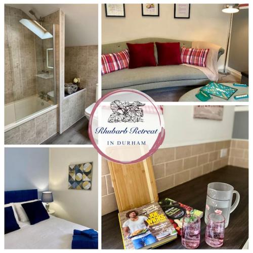 Rhubarb Retreat Stylish House Sleeps 5 10 mins to Durham City & Parking & Garden — 4-Star Luxury Hotel in Durham, United Kingdom