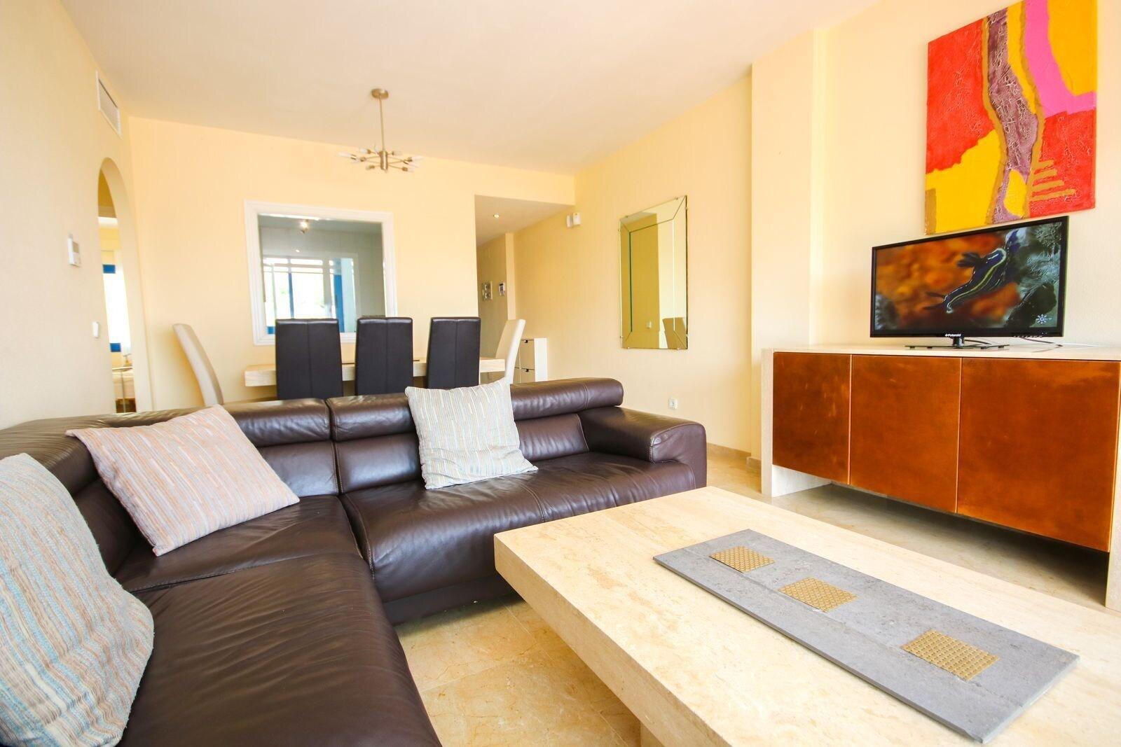 2 Bedrooms Sea And Pool View Apt in Duquesa Golf & Gardens Manilva — 4-Star Luxury Hotel in Manilva, Spain