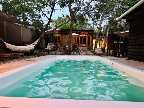 Hotel Capsula Vive Surf in Puerto Escondido, Mexico