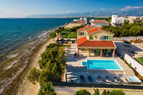 Exclusive luxury Villa with glorious sea view by TA Leut Agency — 4-Star Luxury Hotel in Privlaka, Croatia