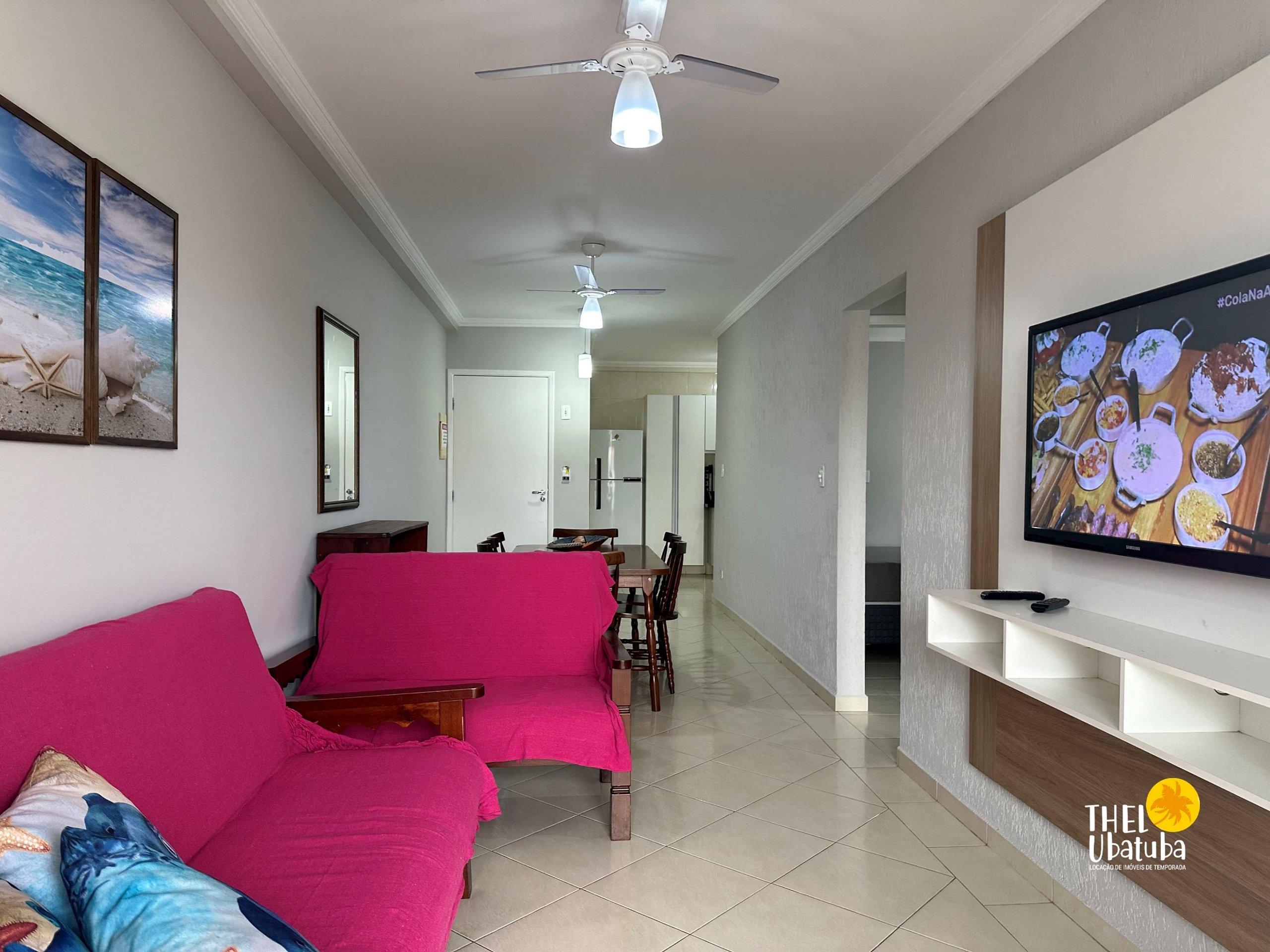Apartamento Com Ar Condicionado E Churrasqueira a 100 Metros Da Praia 02 Dormitorios Edificio Agua Viva Apto 28 — 4-Star Luxury Hotel in Ubatuba, Brasil