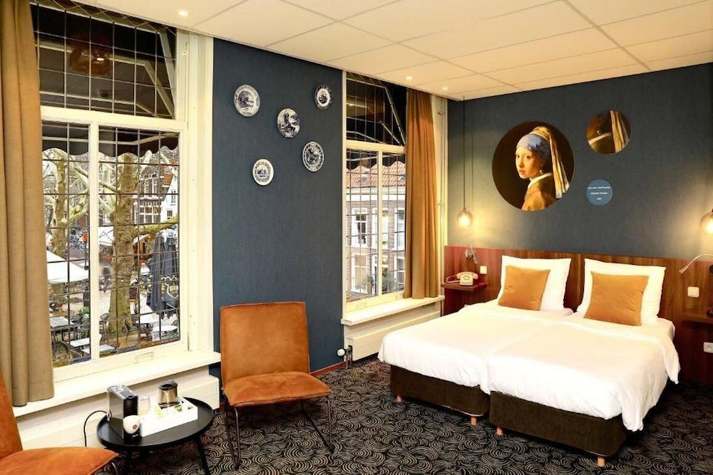 Hotel de Koophandel - carbon neutral hotel in Delft