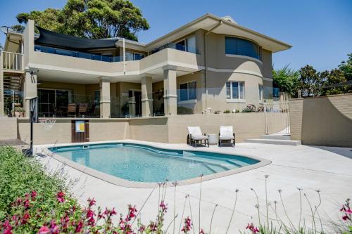 Anchors at Mollymook Beach in Mollymook, Australia