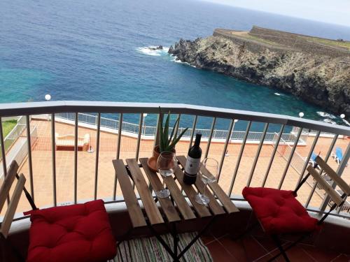 Studio in Playa San Marcos With Wonderful sea View Pool Access Furn in Icod De Los Vinos, Spain