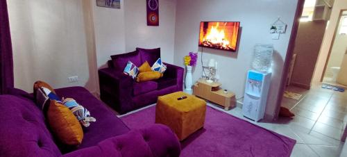 The Purple Gem Airbnb South B Oak South Apartments