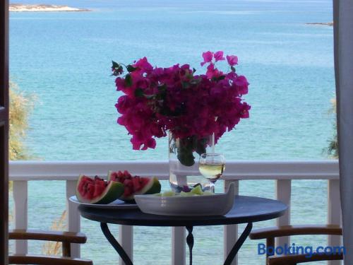 Roussos Beach - carbon neutral hotel in Paros