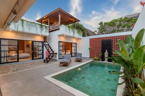Villa Elea Bright & Modern 2BR Villa in Seminyak with Private Pool and Sunset Rooftop — 4-Star Luxury Hotel in Seminyak, Indonesia