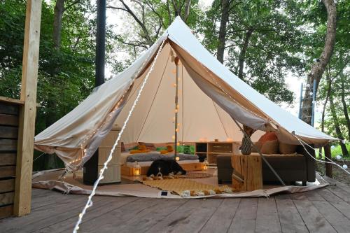 Glamping Sumvody in Humenne, Slovakia