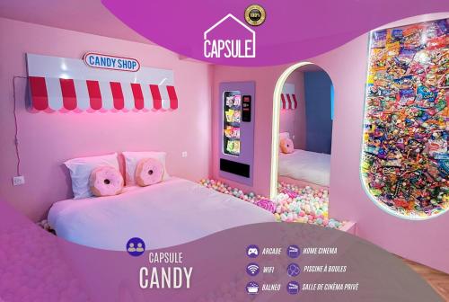 Capsule Candy Piscine A Boules Cinema Prive — Roubaix