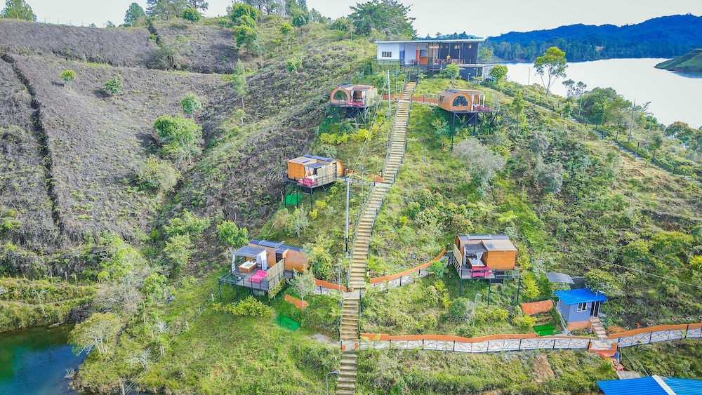 Glamping The Mountain in Guatape, Colombia