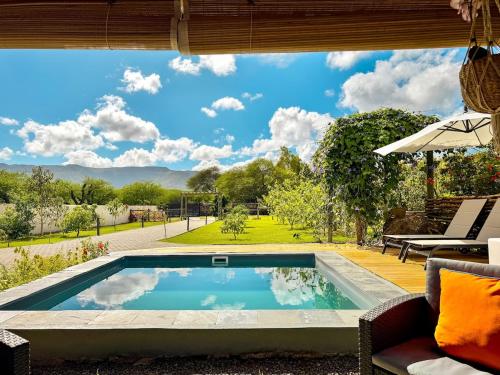 Cottage for Couples with Pool BBQ and views — 4-Star Luxury Hotel in Tamarin, Mauritius