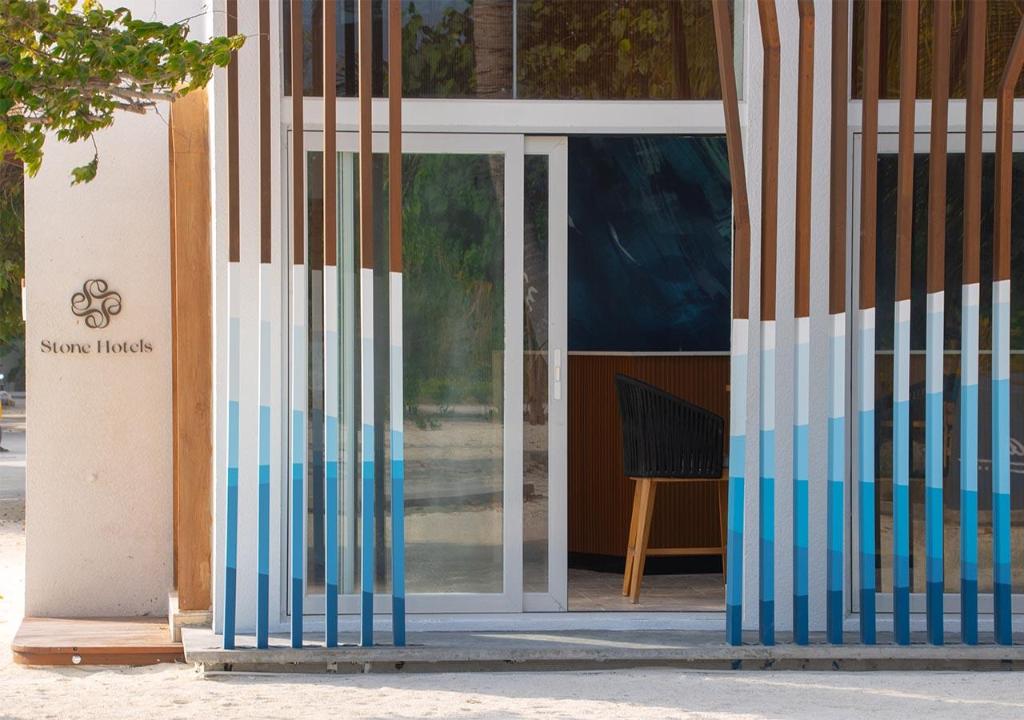 Stone Beach Club in Unknown City, Maldives