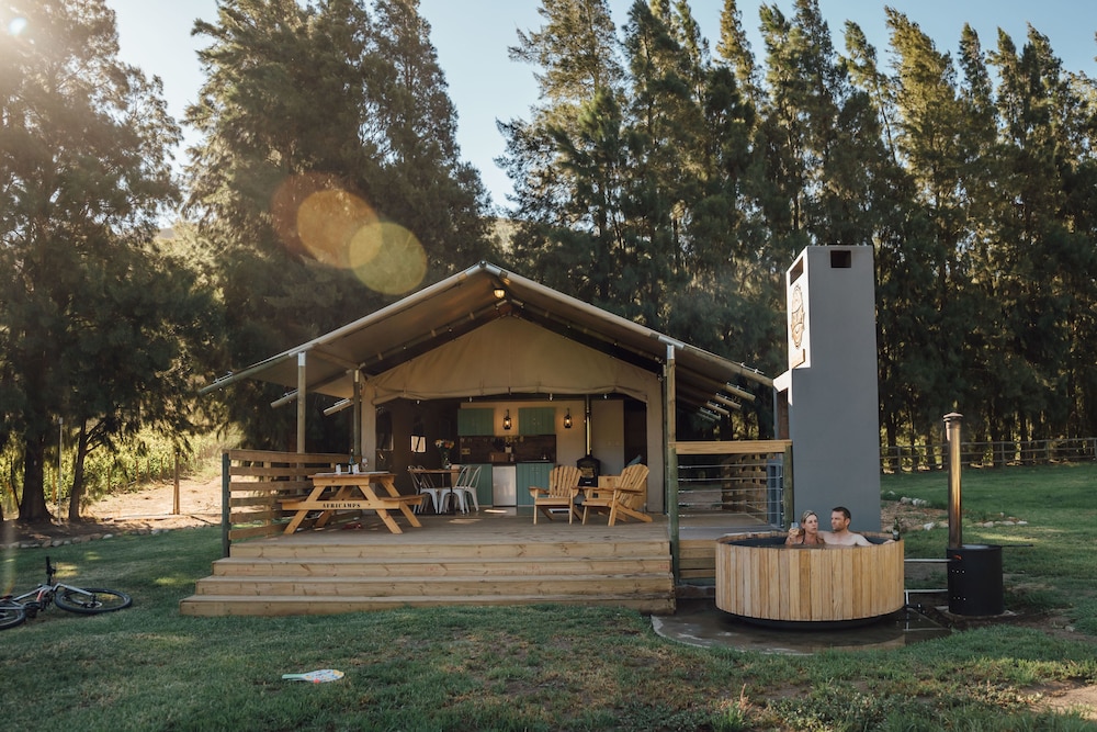 AfriCamps at Doolhof Wine Estate — 4-Star Luxury Hotel in Wellington, South Africa